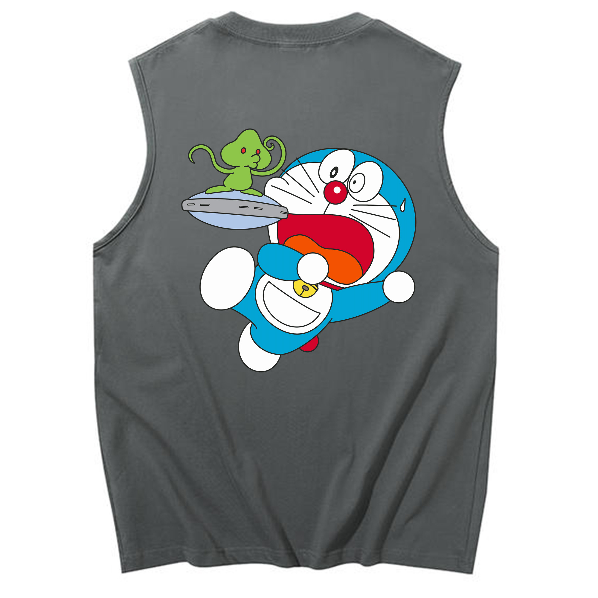 （画像用） ドラえもん Doraemon コットン100％タンクトップ（背面プリント）